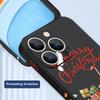Cute Santa Claus Pattern TPU Soft Silicone Case For iPhone 17 Pro Max 16E 16 15 14 13 Pro Max 12 Pro 11 Shockproof With Lanyard Phone Cover Fundas
