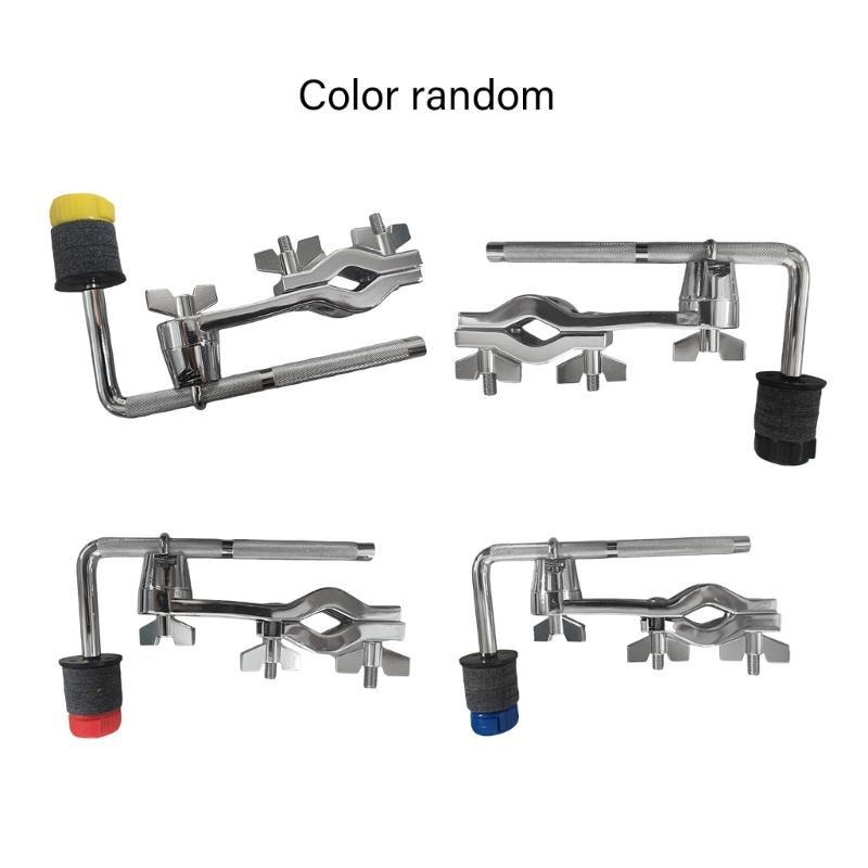 Drum Extension Clamp Drum Support Drum Holder Stand Drum Clamp Extension Clip Cymbal Drum Arm Stand Holder with Felt Pad