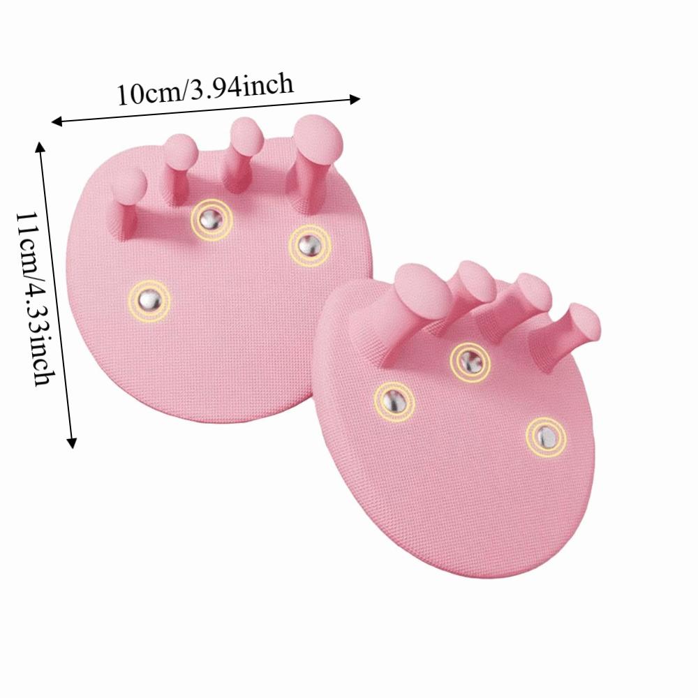 2Pcs Magnet Bead Foot Alignment Device O-shaped Leg Orthopedic Insoles  Leg Muscle Training