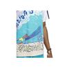 adidas Originals Beach Sports Art Tee Cartoon Hand-Drawn Print Crew Neck Short Sleeve T-Shirt Men Tops White IN4777