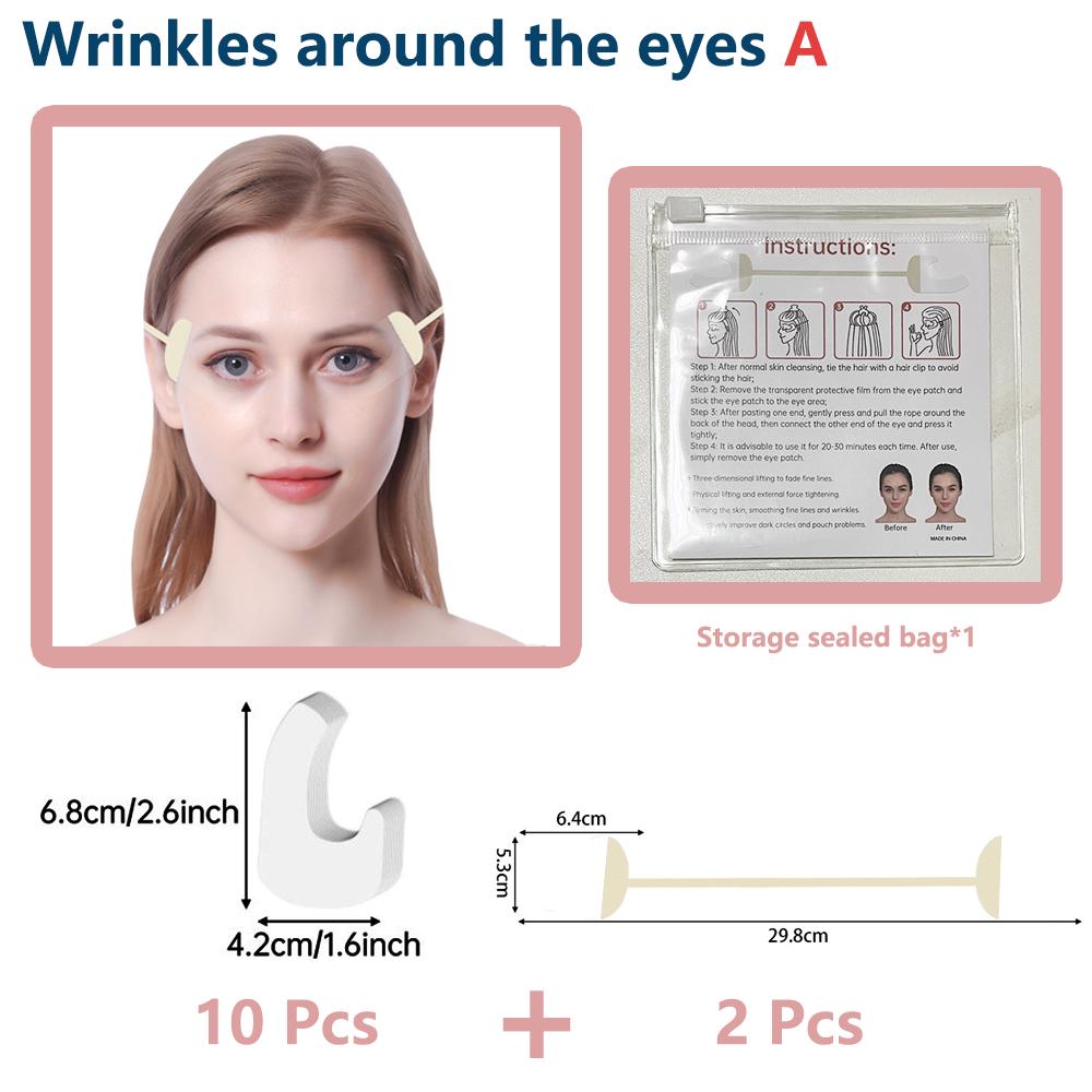 Invisible Facial Slimming Tape Wrinkle Removal Sticker Face Stickers Neck Eye Lifter Sticker Anti Aging Patch Face Lift Tape