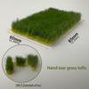 Miniature Landscape Artificial Grass Tufts Hand Tear Static Grass Cluster  Sand Table