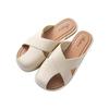 Hollow Flat Bottom Soft Bottom Bag Head Half Slippers Female Summer Round Head Lazy Drag Female Shoes Wearing Sandals Female