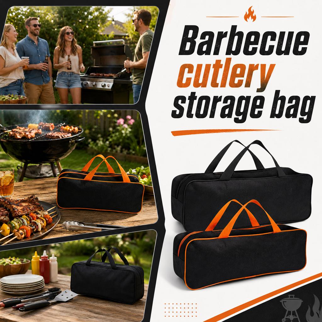 BBQ Utensil Storage Bag Car Multi-Function Travel Pouch