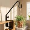 Adjustable Bird Feeders Hook Stainless Steel Plant Bracket Hook Extended Rail Hook  Outdoor