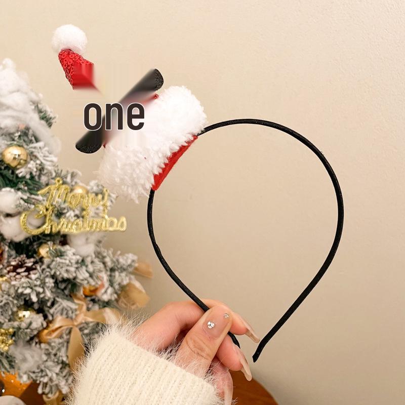 Serre-tête à bois de Noël pour enfants - Accessoire festif pour les fêtes