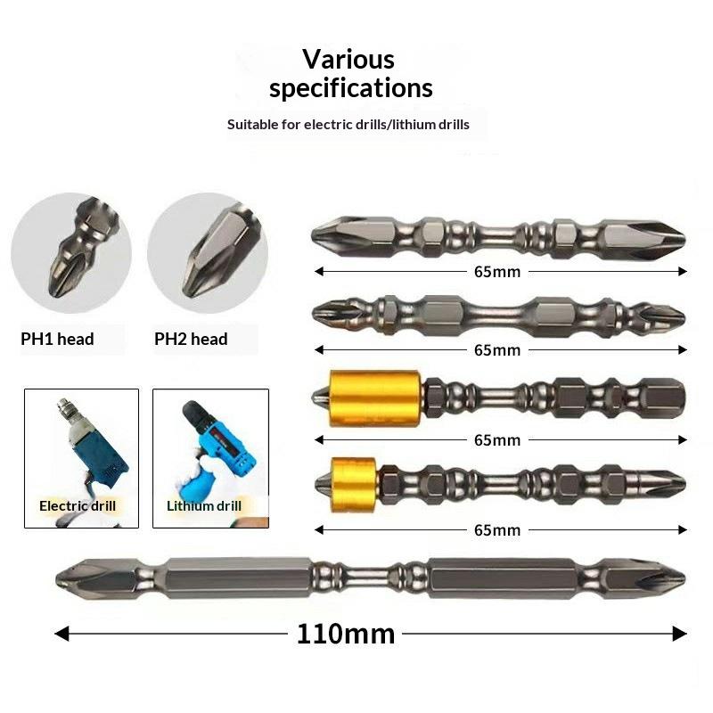 5Pcs Strong Magnetic Screwdriver Bit Set Electronic Screwdriver Bits For Plasterboard Drywall Screw Driver