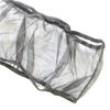 Red de protección universal para jaulas de pájaros, atrapasemillas, cubierta de red de nailon para loros, red de jaula aireada, falda elástica para jaulas de pájaros