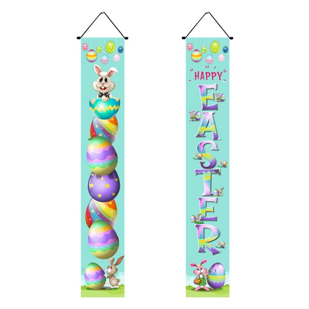 

Пасхальный двустих Приветственный баннер Счастливой Пасхи для весны для помещений и улицы