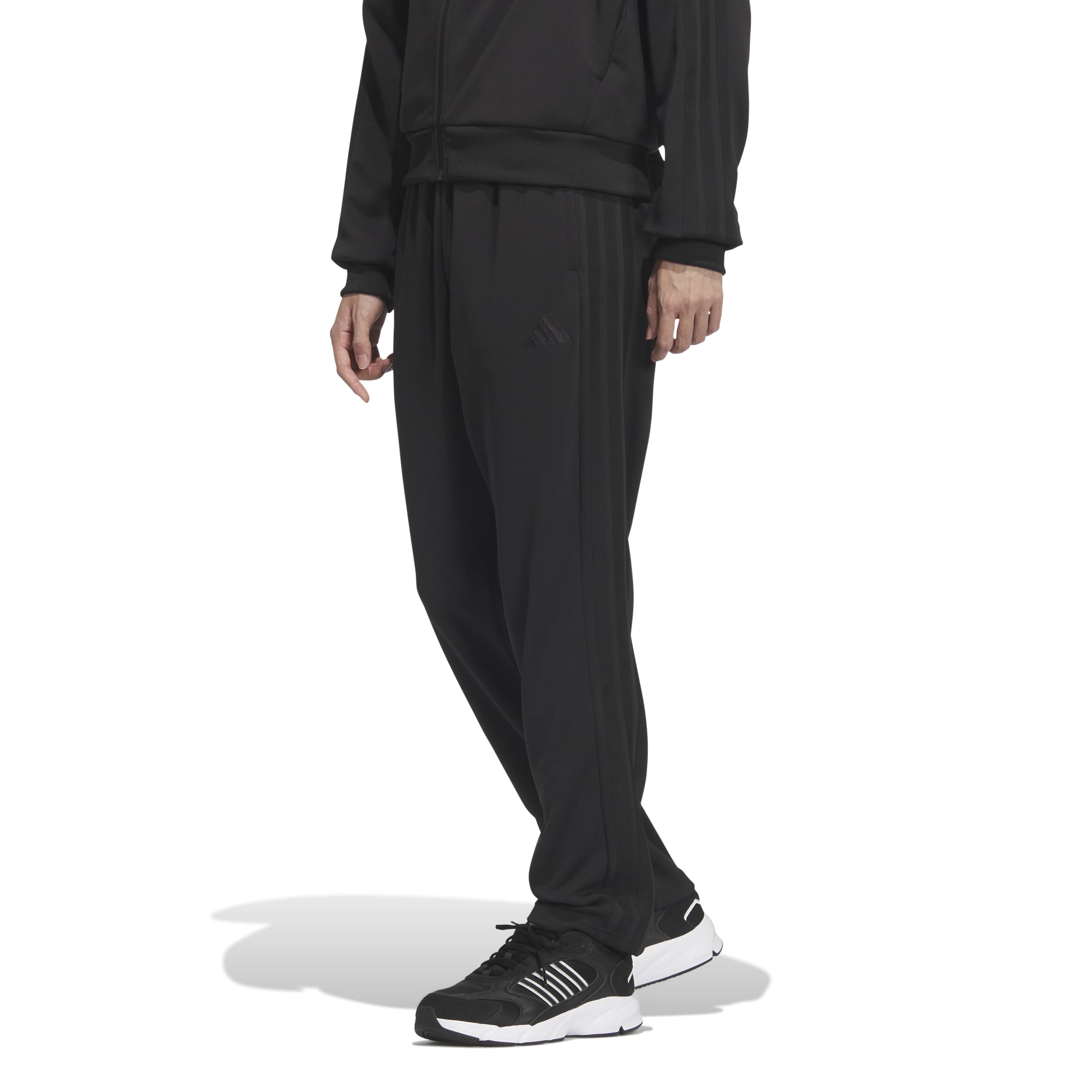 

Adidas Спортивные штаны 3 полоски Wuji JKL60 Черные Мужские маст-хэв (JV6984) J/2XL