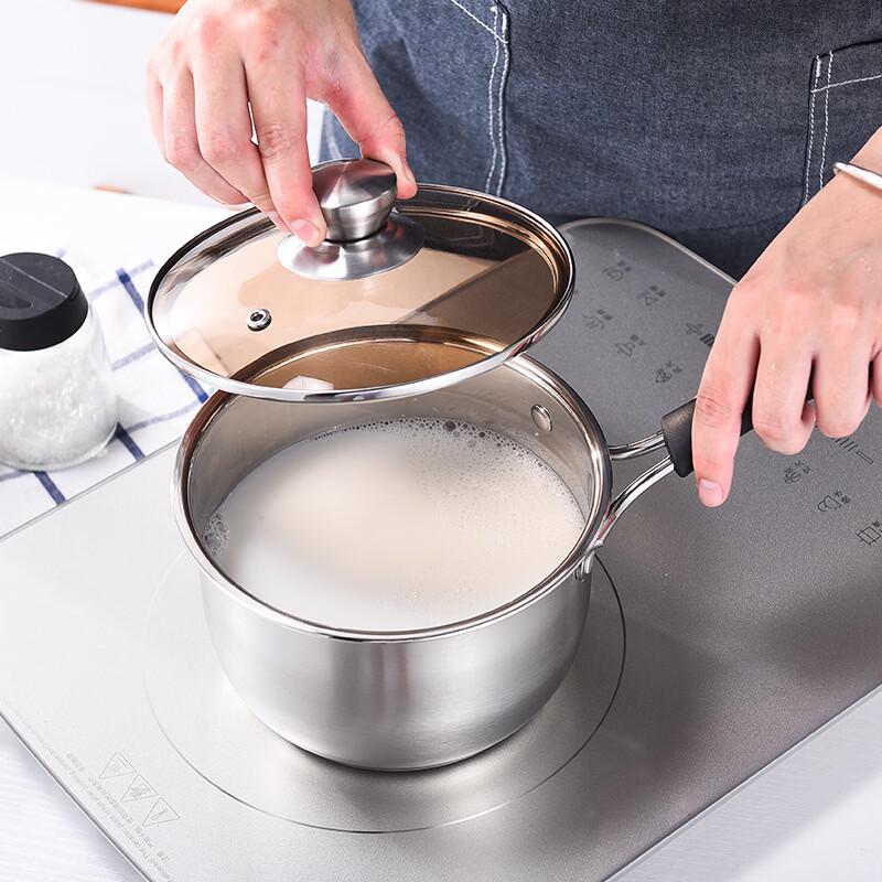 UOTO Thickened Composite Steel Multi-purpose Milk Pot