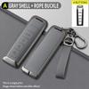 Compatible Car Key Case for Weipai Model B In Elephant Gray