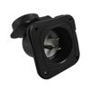 Waterproof Mains Inlet Socket Secure Locking Mechanism Plastic Flush Mount Socket 125V 15A for Motorhomes & Trailers