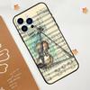 Violin Piano Case For Apple iPhone 12 13 Mini 11 14 15 16 Pro Max Plus X XR XS Max Coque