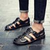 38-48 Summer Genuine Leather Men's Sandals Lightweight Men Shoes Outdoor Comfortable Beach Sandals Fashion Casual Shoes Sneakers