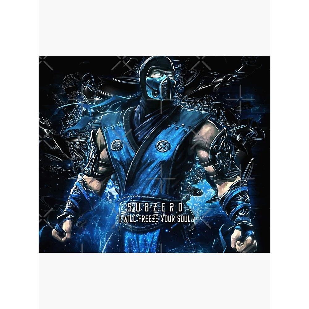 Tapestry Mortal Kombat Subzero 75x100 чёрный