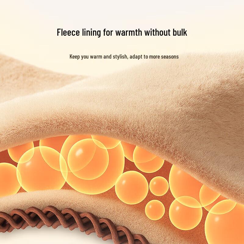 

K-Boxing Men s NQXN4012 Fleece-Lined Business Casual Trousers 38