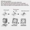 Computer Chassis Mute Heatsink PC Fan Adjust RGB Quiet Control Cooler Cooling for Case Fan 3-Pin Multicolor Adjustable S