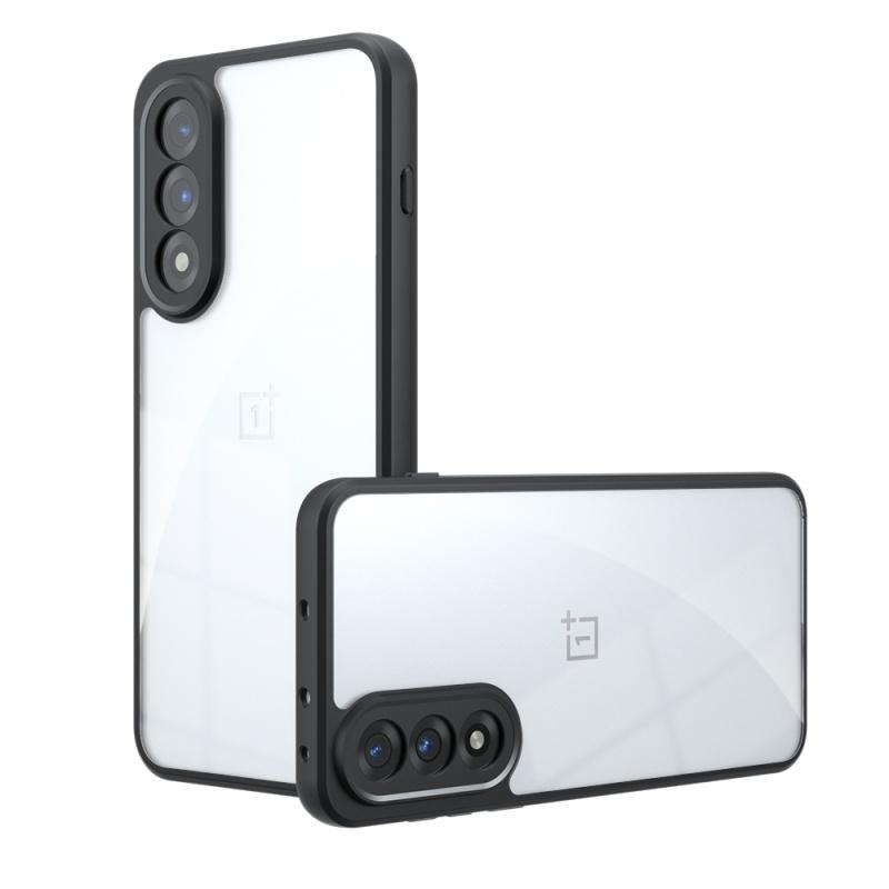 For Oneplus Nord 5 Case Cover Oneplus Nord 5 Capa Black Frame Shockproof Lens Protective Clear Transparent Fundas Oneplus Nord 5