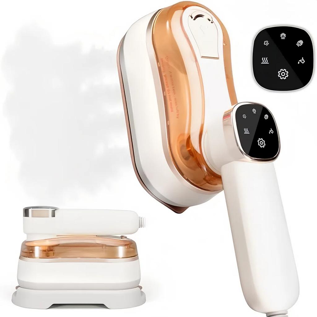 High-Power Mini Handheld Steam Iron, Suitable for Both Hanging and Flat Ironing