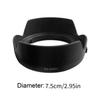 65BII Lens Hood for RF 50mm f/1.8 R5 RP R Camera Reversible Lens Shade Replacemeng Lens Hood Lens Accessories