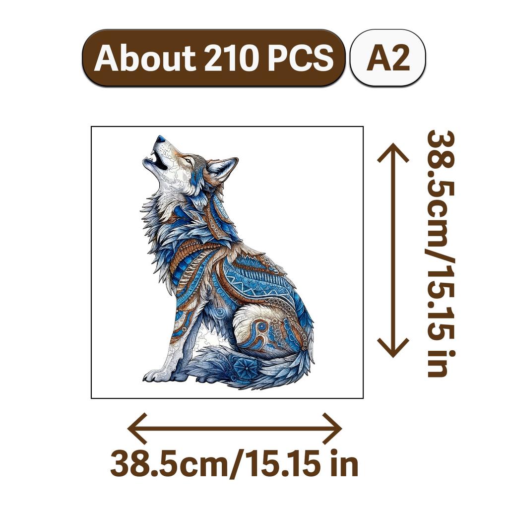 The Owl and Animals Theme Wooden Jigsaw Puzzle Wood Home Decor Painting Christmas and Halloween Gift Toy for Teen and Kid