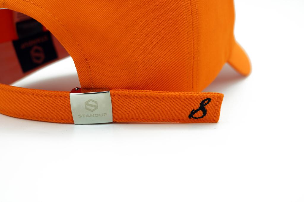 Seutaendeueob Kšiltovka Stojící Oranžová (Lehký střih)