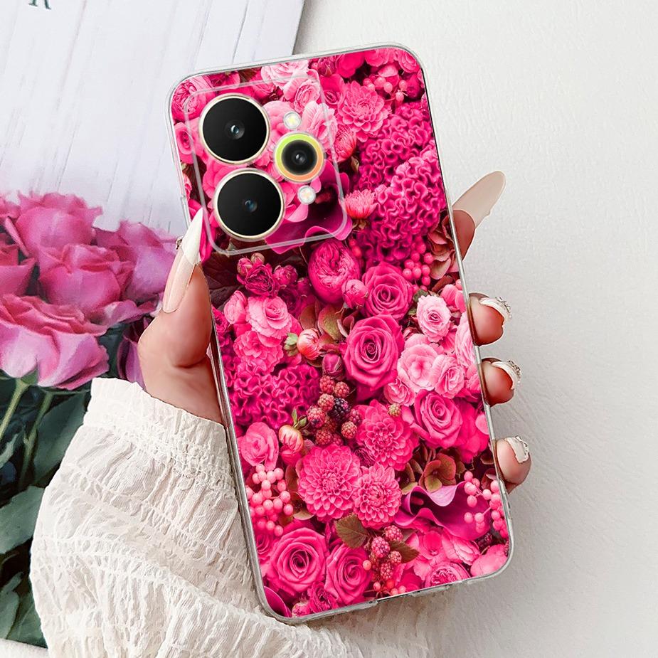 For Realme 15 Case Realme15 Pro RMX5101 Luxury Fashion Painted Cover Soft Slim Phone Case For Realme 15 Pro 5G Back Cover Bumper