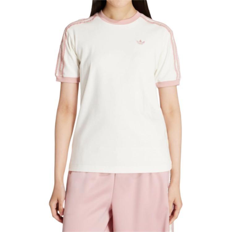 Adidas Originals ruffled three-stripes T-shirt KC8821
