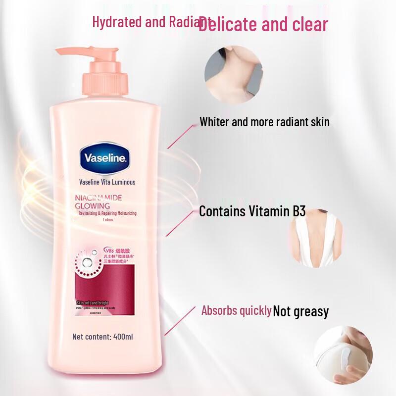 Vaseline Vita Brightening Niacinamide Body Lotion Duo Pack