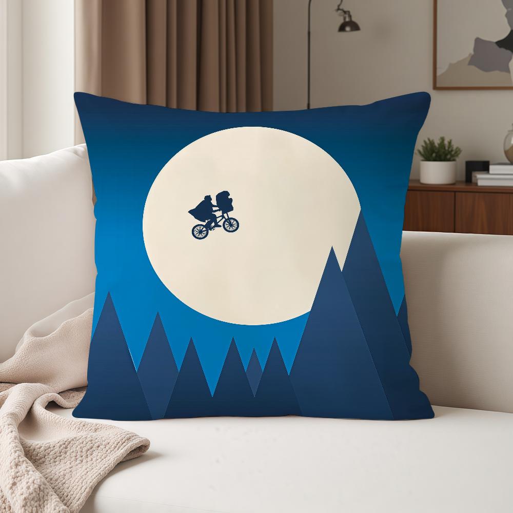 Cute Alien E Pillow Case Suitable For Bedrooms Living Rooms Cars Home Decoration