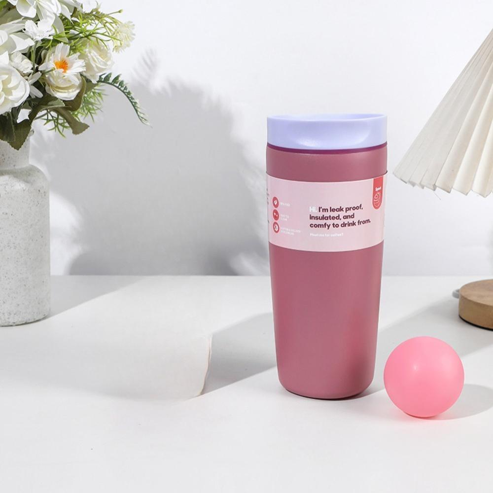 

20 Oz 304 Stainless Steel Coffee Mug, Hot Coffee Travel Mug BPA Free Leakproof Reusable Iced Coffee Mug Keeps Hot or Cold 20oz коричневий