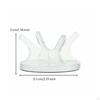 Acrylic Baseball Stand FourProng Ball Holder Open Design Display Clear 1pack