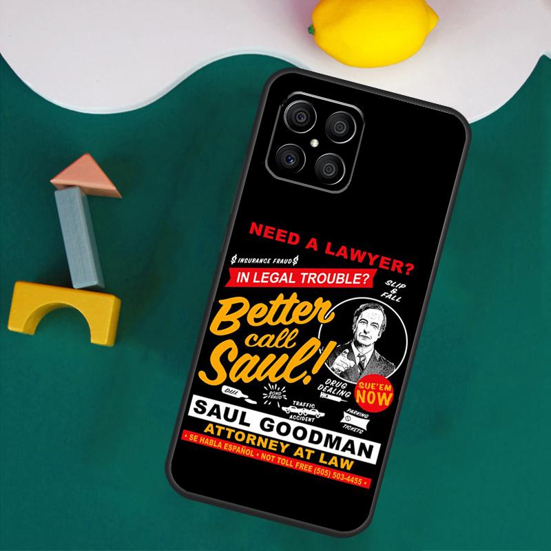 Better Call Saul TV Case For Honor Magic 7 Lite 5 6 Honor 200 Pro 50 70 90 Lite X9a X8a X8 X9 X8b X9c X9b Cover