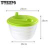 WTEMPO Household Vegetable Dehydrator Semi-automatic Wash Basin Salad Fruit Drain Basket Kitchen Manual Water Thrower