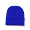 Doudou hat autumn and winter thermal hat solid color light plate double layer knitted cold hat wool fluorescent hat street