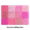 8/10/12/15 Grid Box: Seed Beads, Sequins, Imitation Pearls for DIY Necklaces & Phone Chains