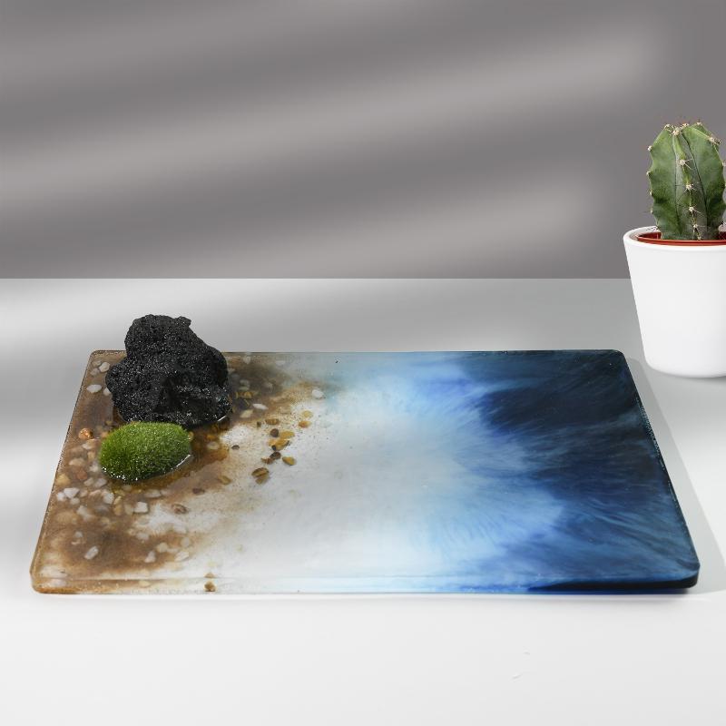 1 PCS Large Rectangular Silicone Mold, Suitable For Epoxy Resin River Tables And Resin Art Creations