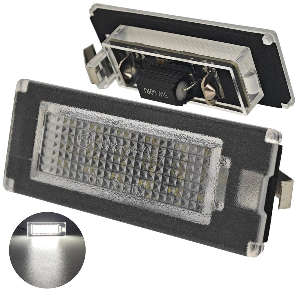 LED-skyltbelysning kompatibel med Peugeot, Citroen, Fiat, Lancia - 2 st Off-Road