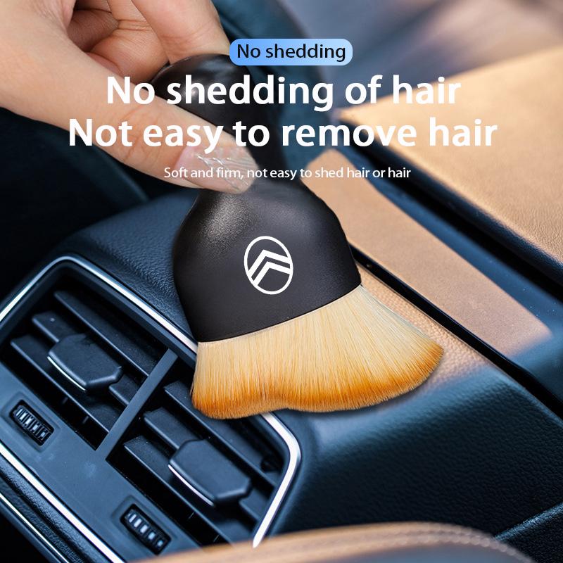 Car Interior Cleaning Soft Brush Tool Dust Remover For Citroen 2CV VTS DS3 RD3 Cross C8 C-Elysee C15 C4L Spacetourer CelyseeC6