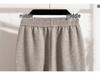 Velvet-Lined High Waist Pants for Middle-Aged Women - Winter Fashion for Shorter Figures