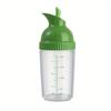 1pc Easy To Use Plastic Sauce Bottle with Scale Perfect for Ketchup, Jam, and Salad Dressing