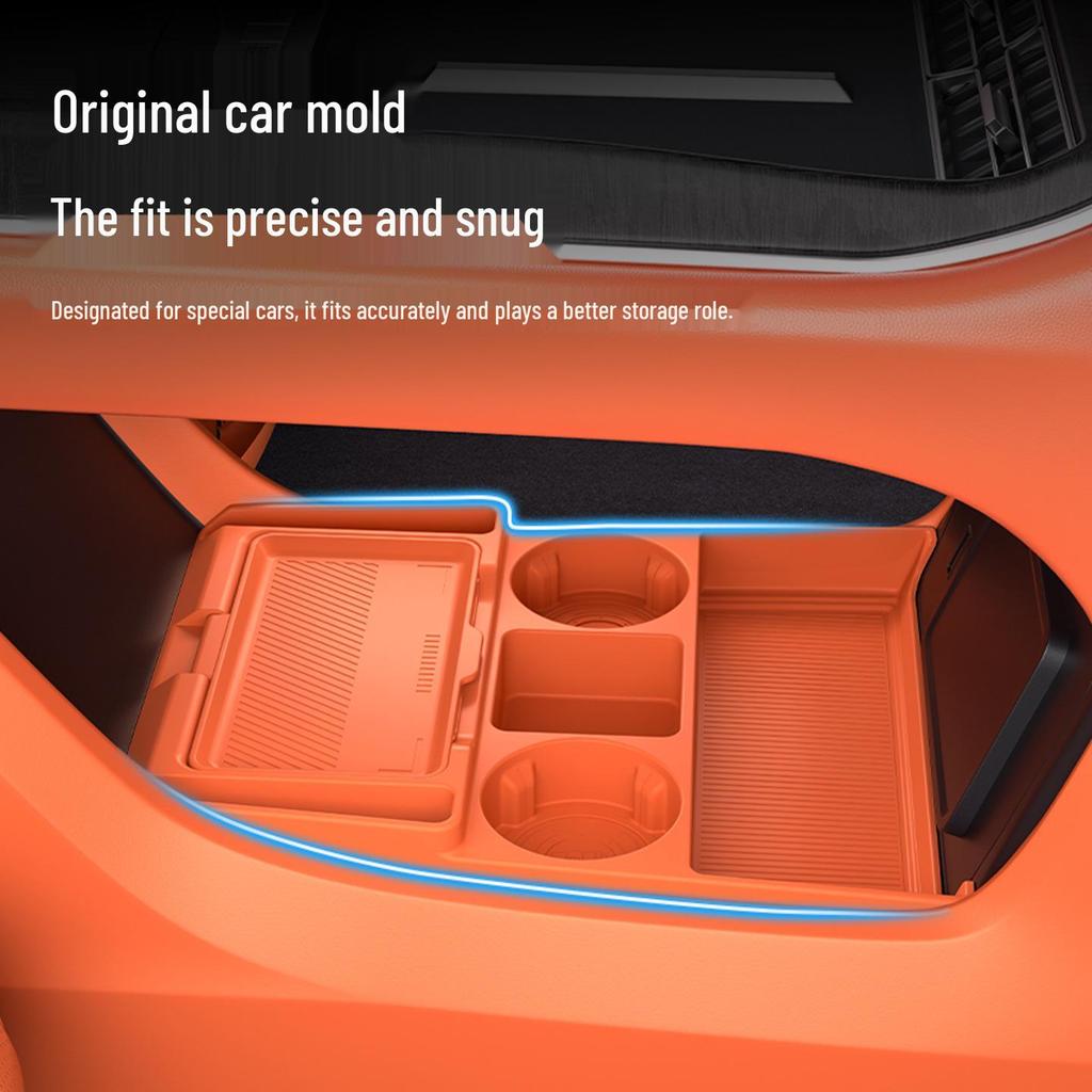 Silicone Storage Organizer for 25 Geely Galaxy M9 Console Models