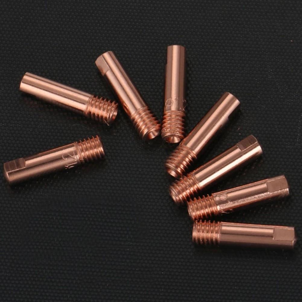 10pcs MIG Welding Nozzle Contact Tips Gas Diffuser Connector Holder Torch  0.8mm