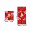 6PCS/SET Traditional Red Envelope Lucky Red Magpie Pattern Lucky Red Bag Color Printing Thickened Red Packet Wedding Supplies