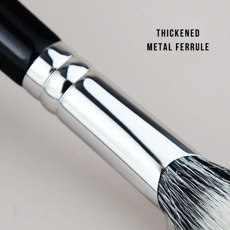 Slanted Cheek Blush Powder Highlight Makeup Brush Soft Goat Hair Cosmetic Tool Medium-sized Multi-purpose for Sculpting