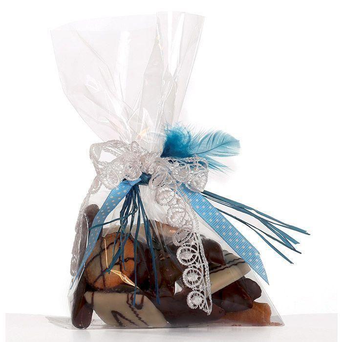 100 Transparent Food Sachets 19 X 11 Cm