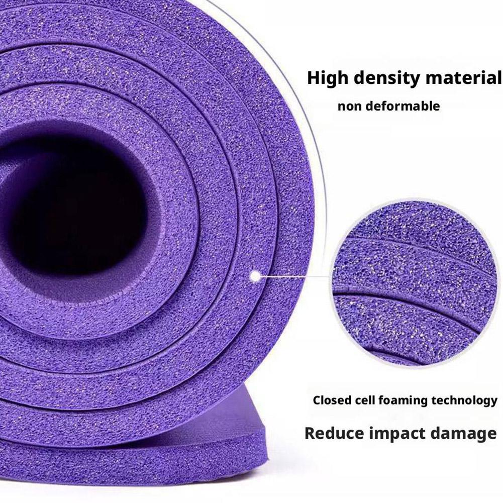 60*25cm Yoga Mat Anti-Skid Sports Fitness Mat Lose Fitness For Home Elbow Gym Joint Protector W J0Q8