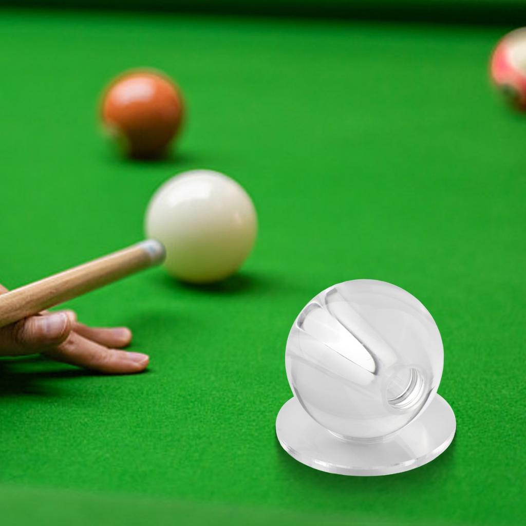 Snooker Billard Queue Übungshilfe - Glas Acryl Trainer mit 150g Gewicht
