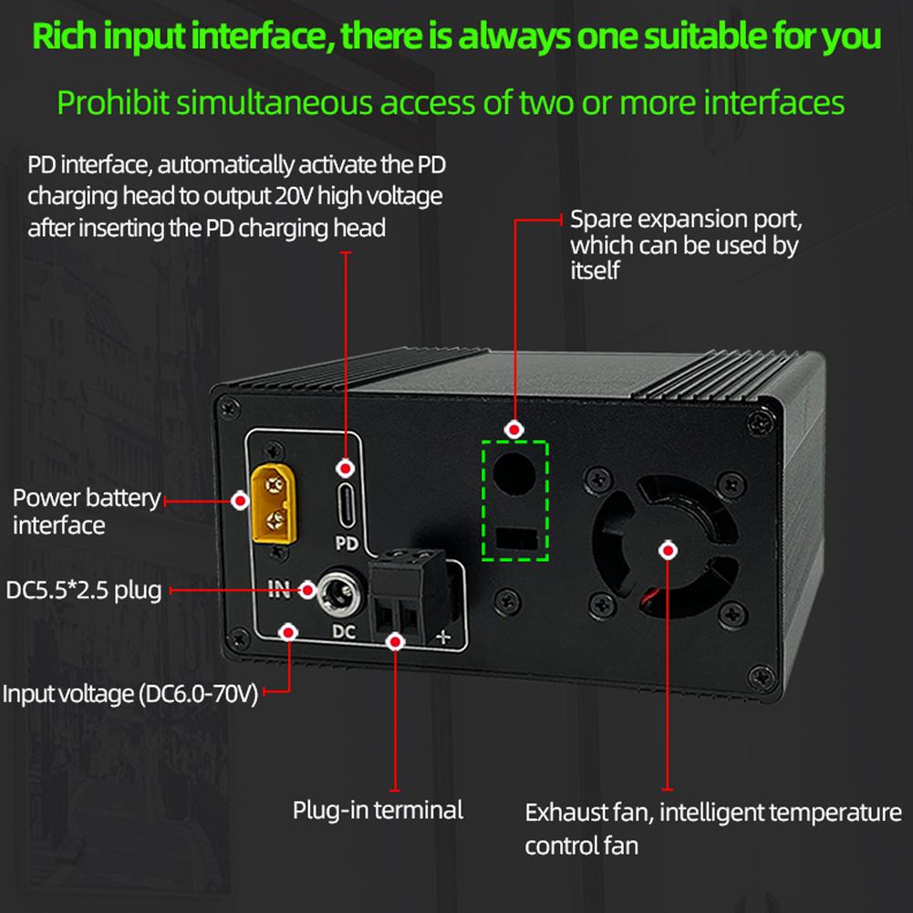 Digitales Gleichstrom-Spannungsregler-Stromversorgungsmodul Voller Betrachtungswinkel VA-Farb-LCD-Display